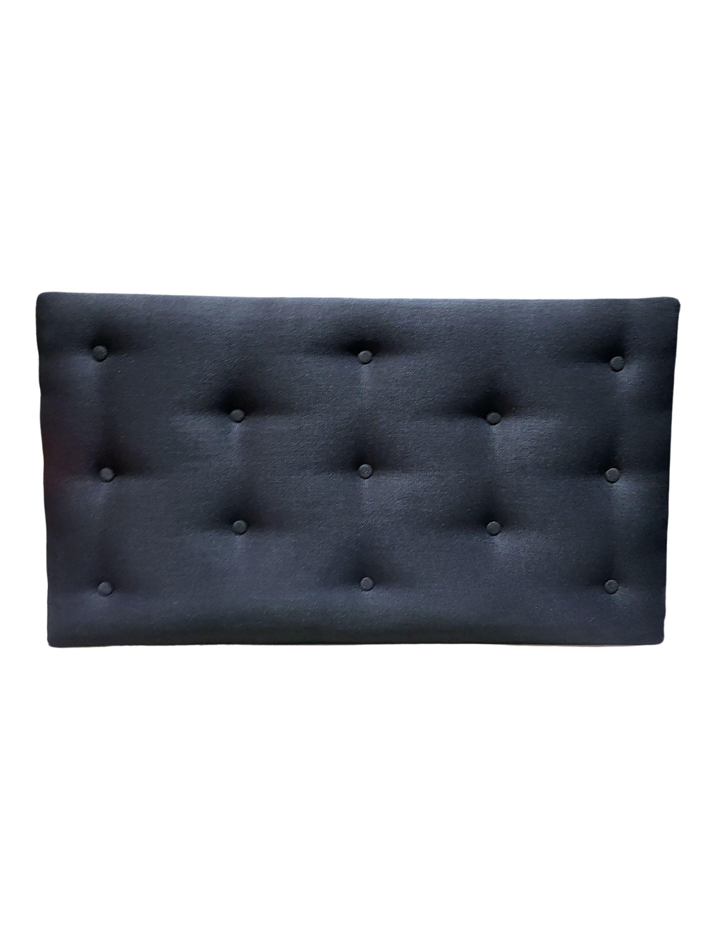 Respaldo 1.5 plazas Negro Lino Muebles Rimar-3