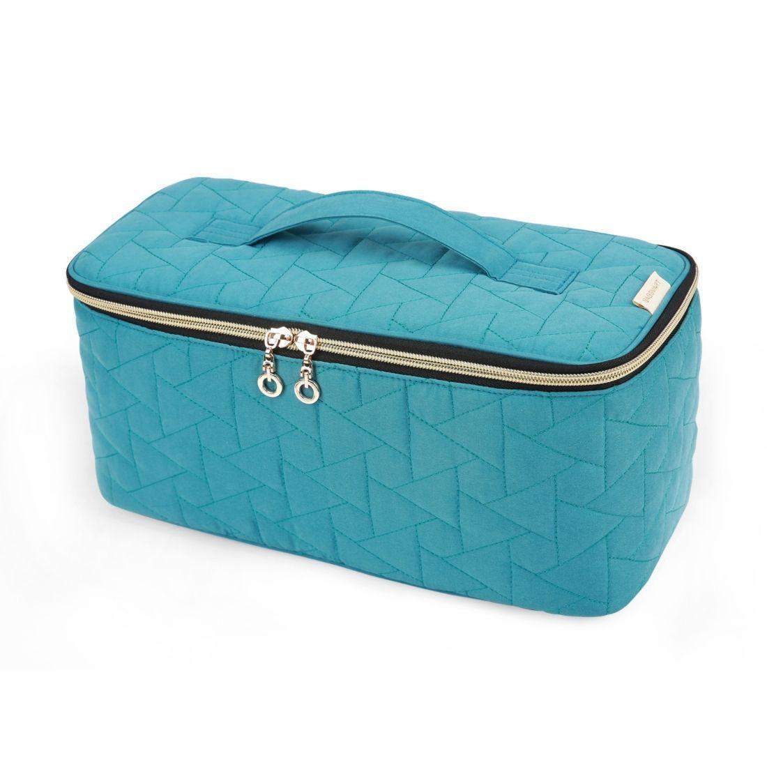 BAGSMART Estuche de Maquillaje Aurora para viajar- Azul-0