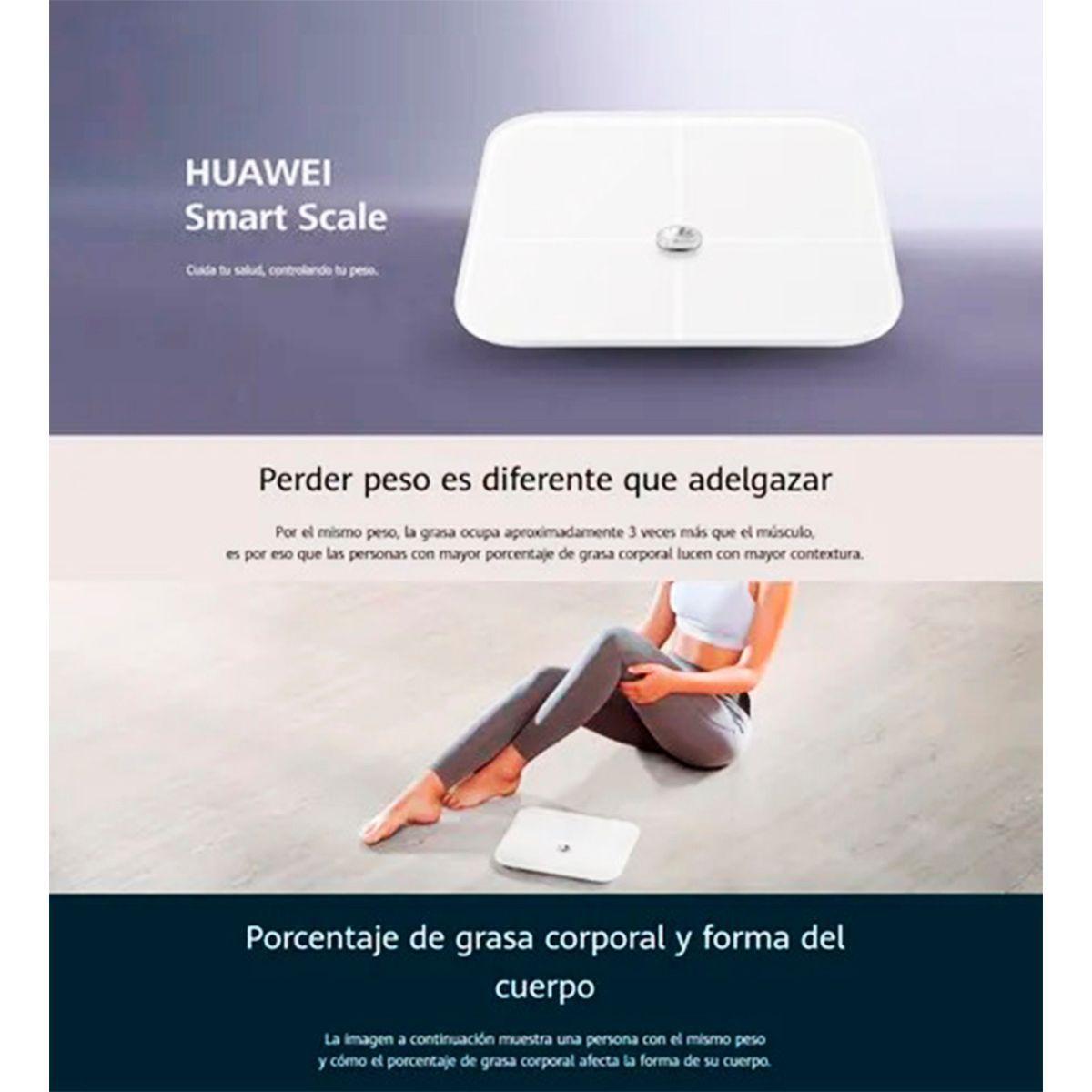 Pesa Huawei Balanza Inteligente Bluetooth Pro Fitness -3