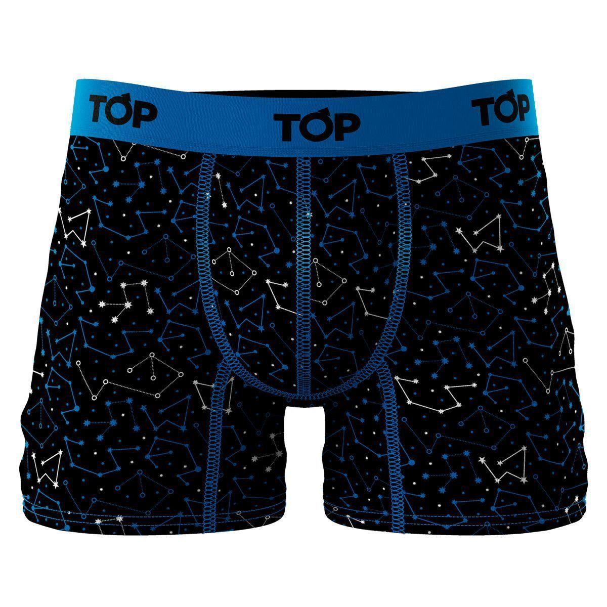 Bóxer Medio Microfibra Pack 4 Zodiaco C1 Top-1