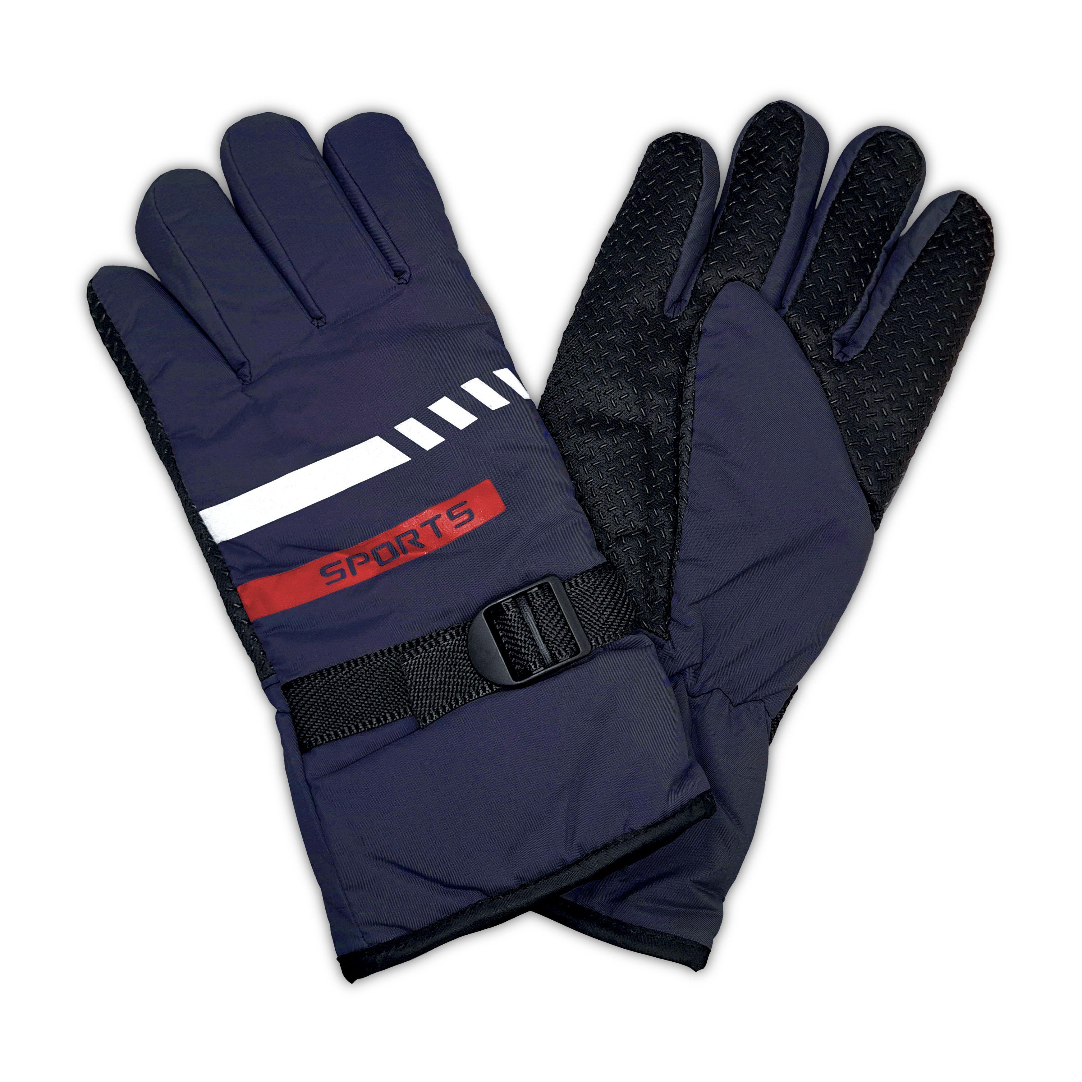 Guantes Termicos Para Nieve Ski -30º Azul Marino-0