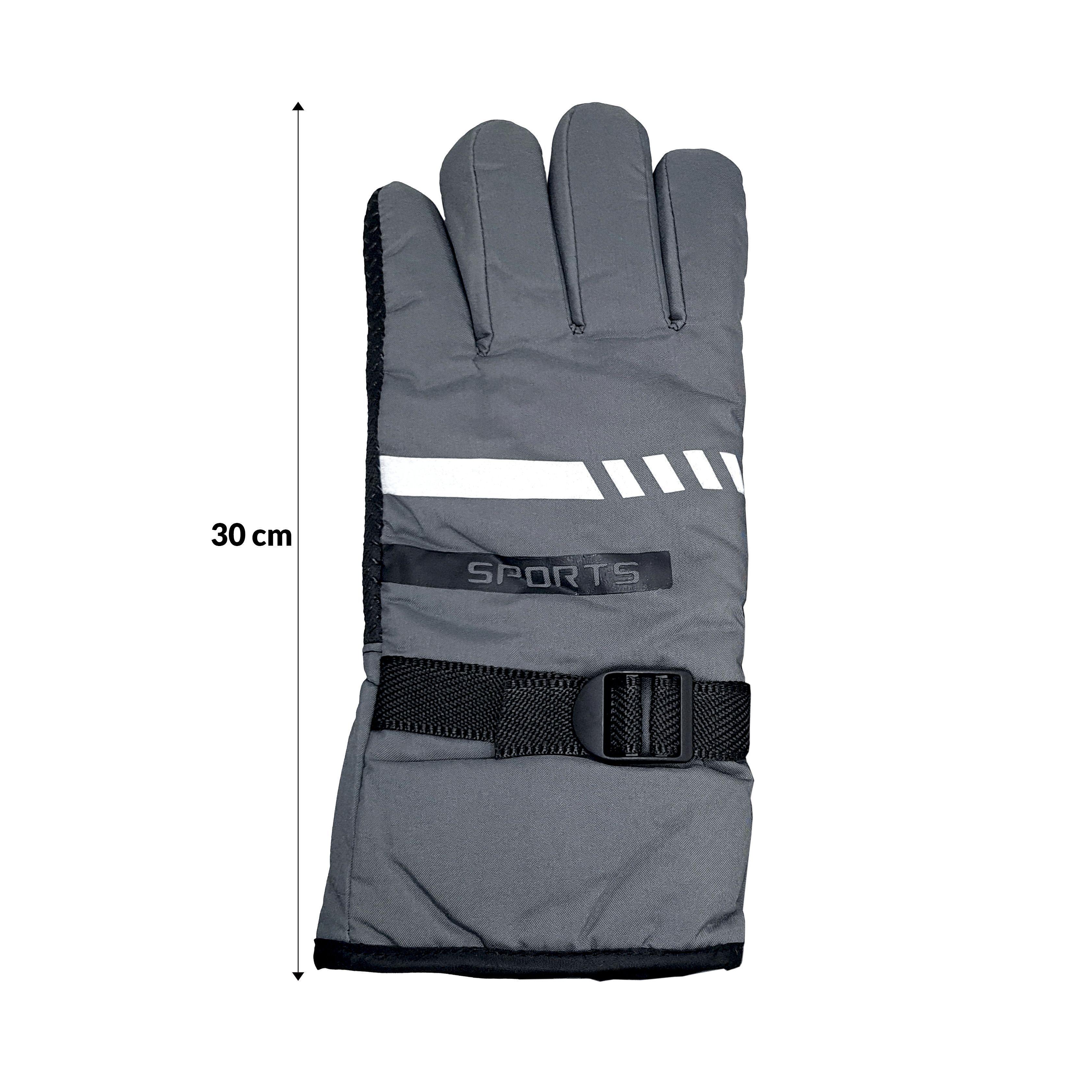 Guantes Termicos Para Nieve Ski -30º Azul Marino-1