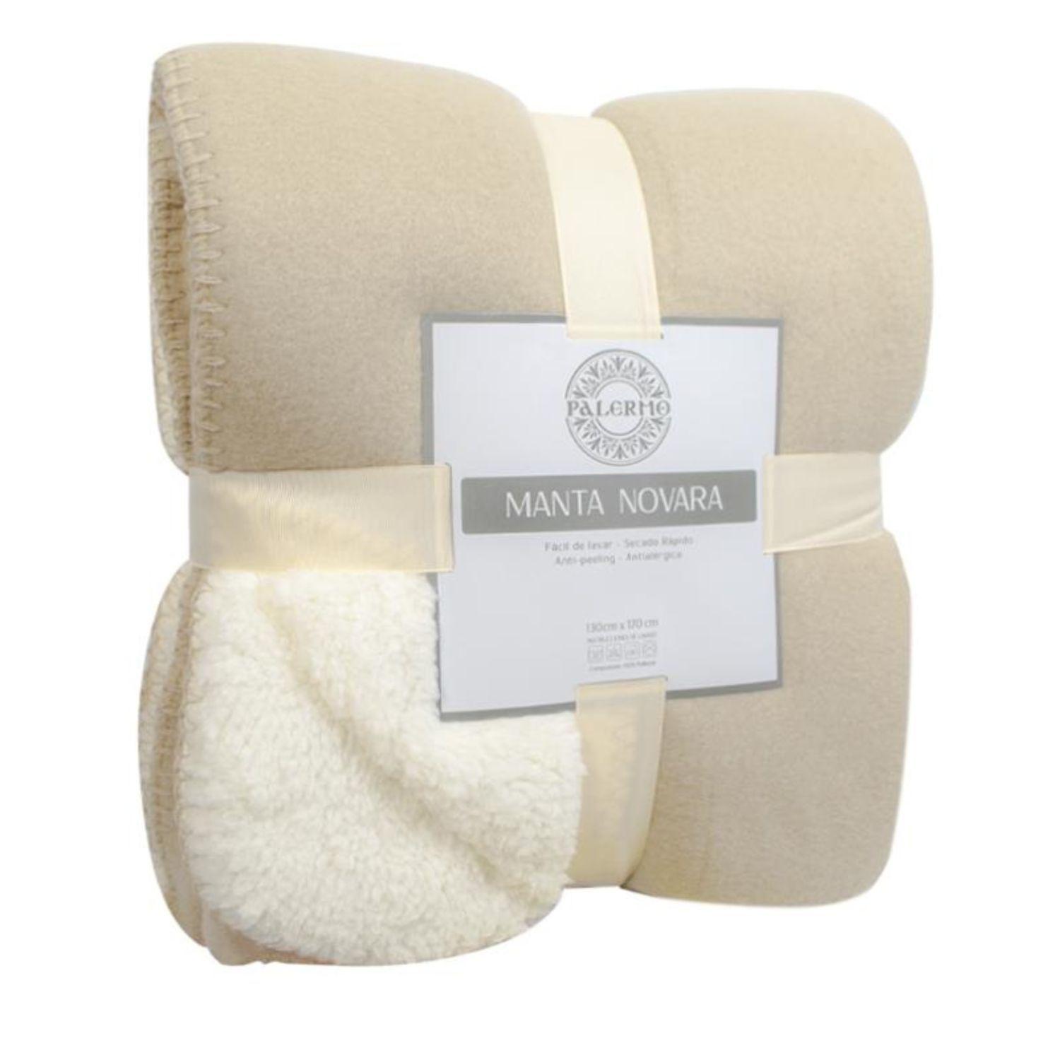 Manta Polar Sherpa Novara Camel 125x170cm Palermo-1