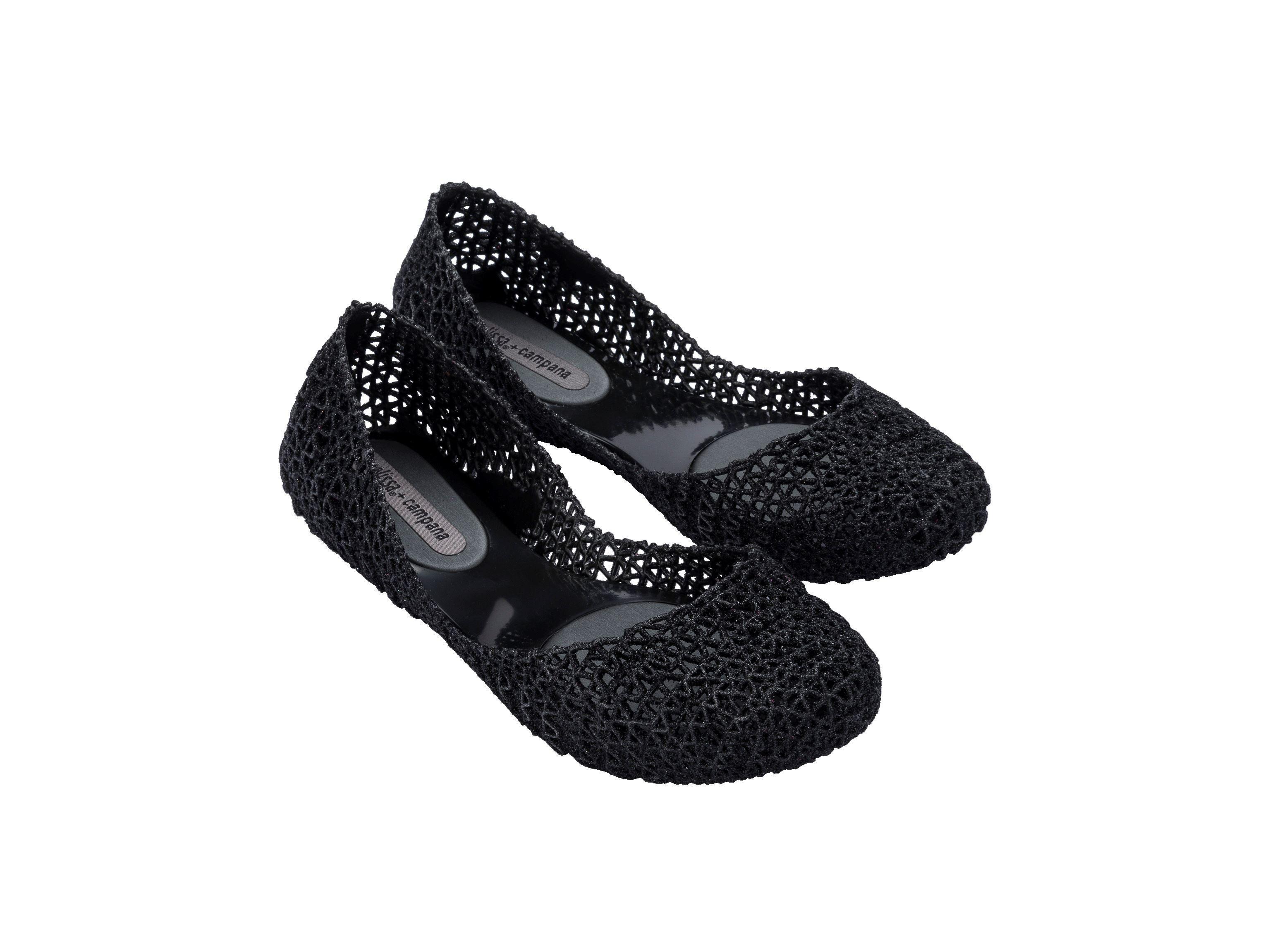 Ballerina Campana Papel VII Negro Melissa-2