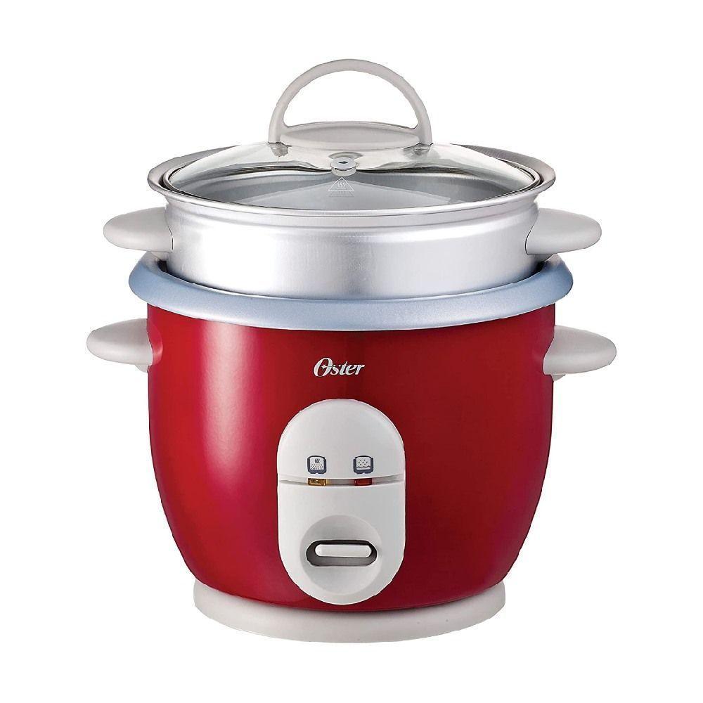 Arrocera multiusos Oster® roja de 3 tazas CKSTRC4723-0