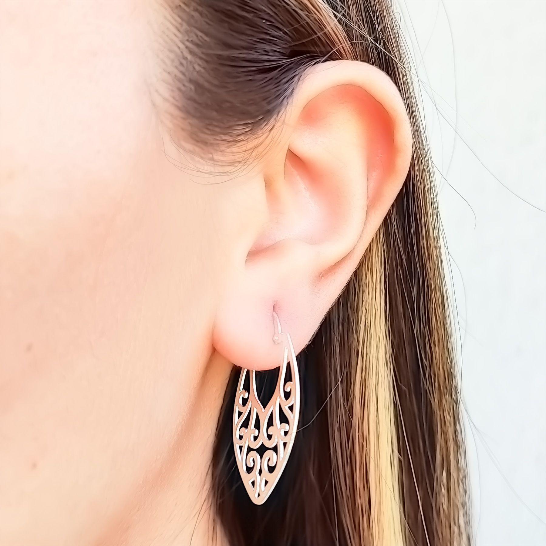 Aros Anya Calados Plata Fina 925-2
