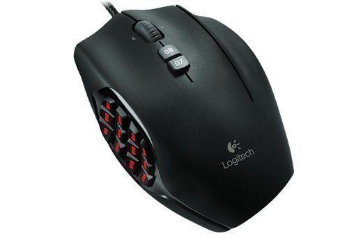 Mouse Gamer MMO Logitech G600, 20 Botones, RGB-1