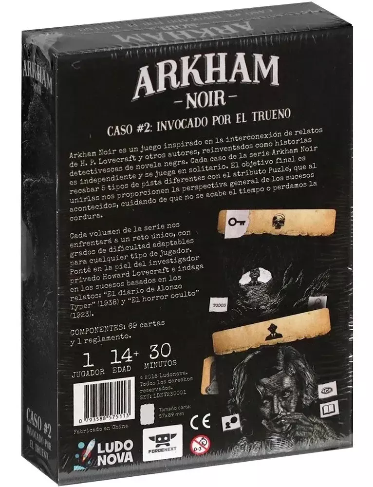Juego Arkham Noir 2 Invocados Por Trueno Español-2