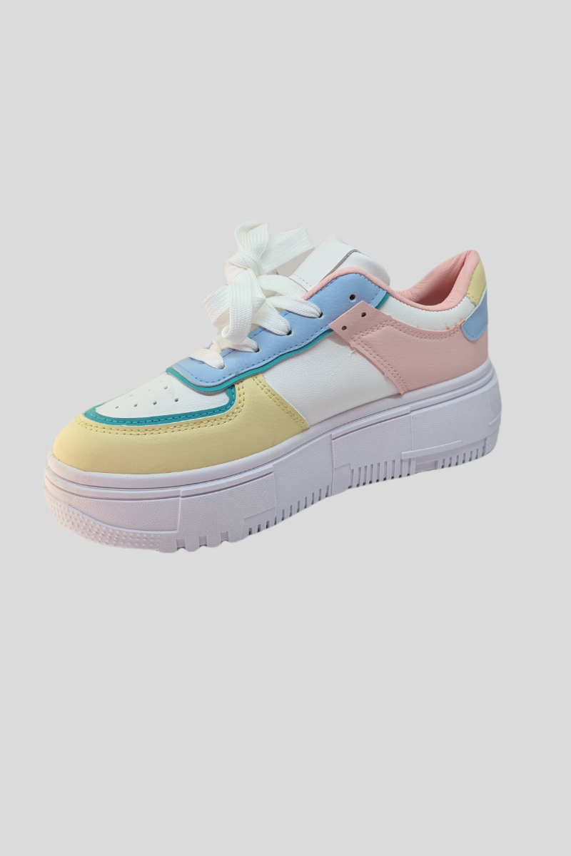 Zapatilla urbana mujer lona-1