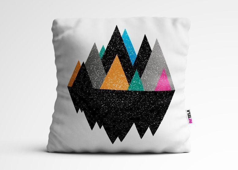 Cojin 45x45 cm ilustración Mix montaña-0
