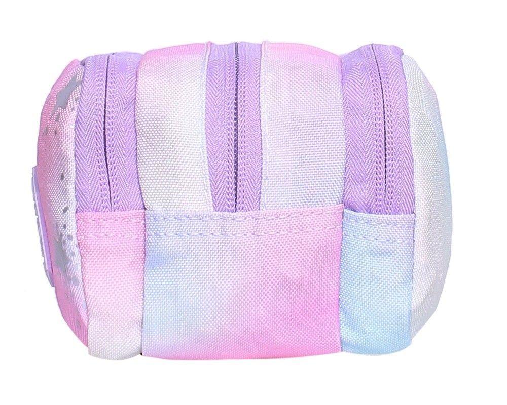 Estuche Atlas Rosado Morado Estrellas Grande Head   -3