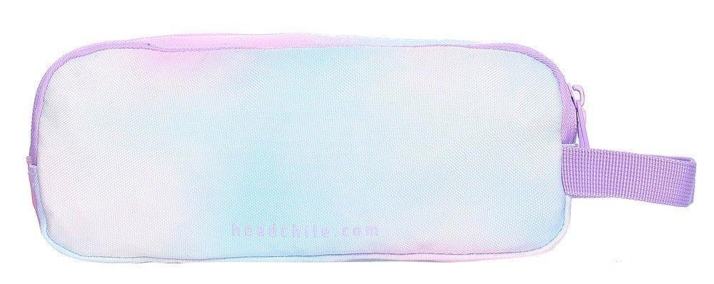 Estuche Atlas Rosado Morado Estrellas Grande Head   -2