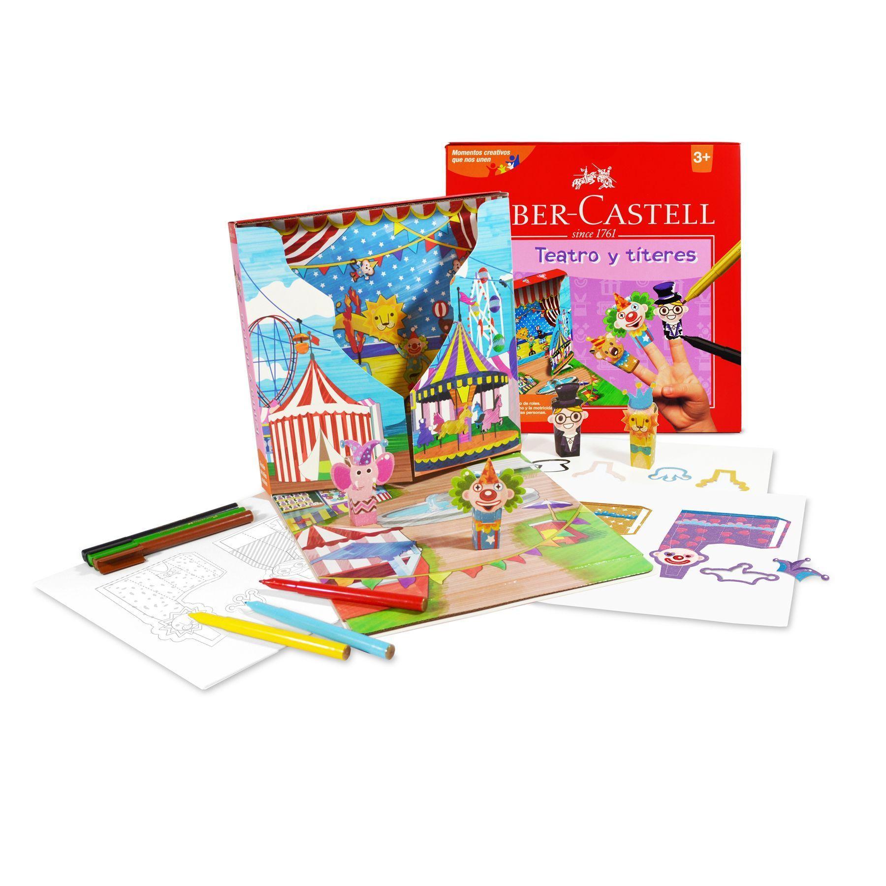 Set Creativo Teatro Y Titeres Faber-Castell-0