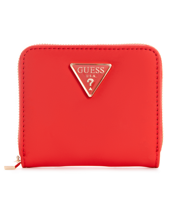 Billetera Guess  Gemma  Small  Around Pop Naranjo-0