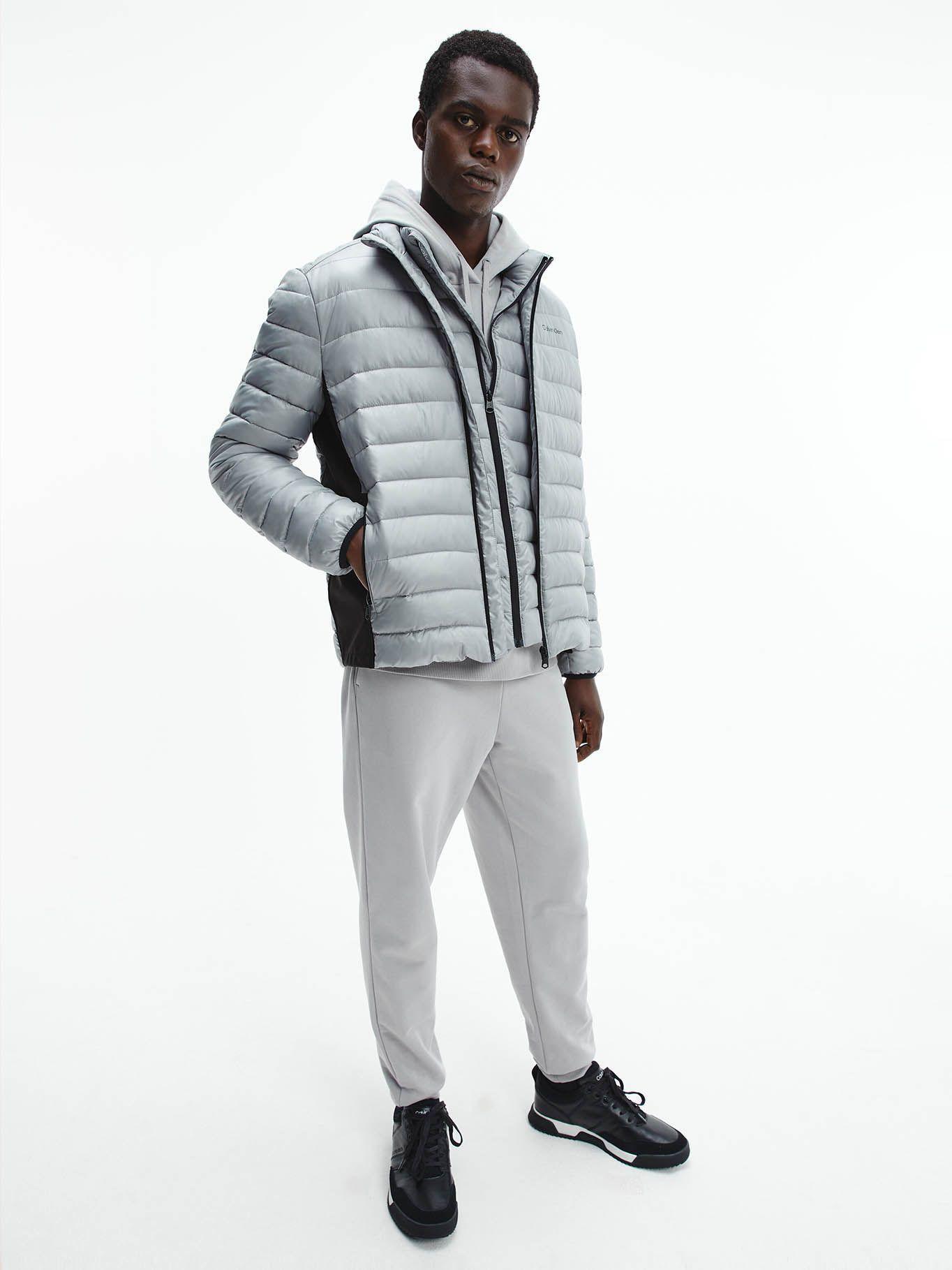 Parka Recycled Side Gris Calvin Klein-1