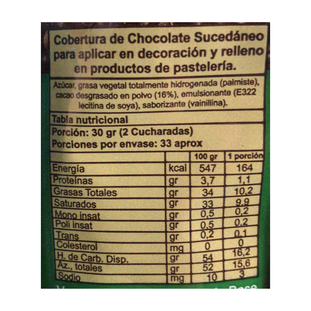 Cobertura Chocolate Caravella 1 Kg Chips-2