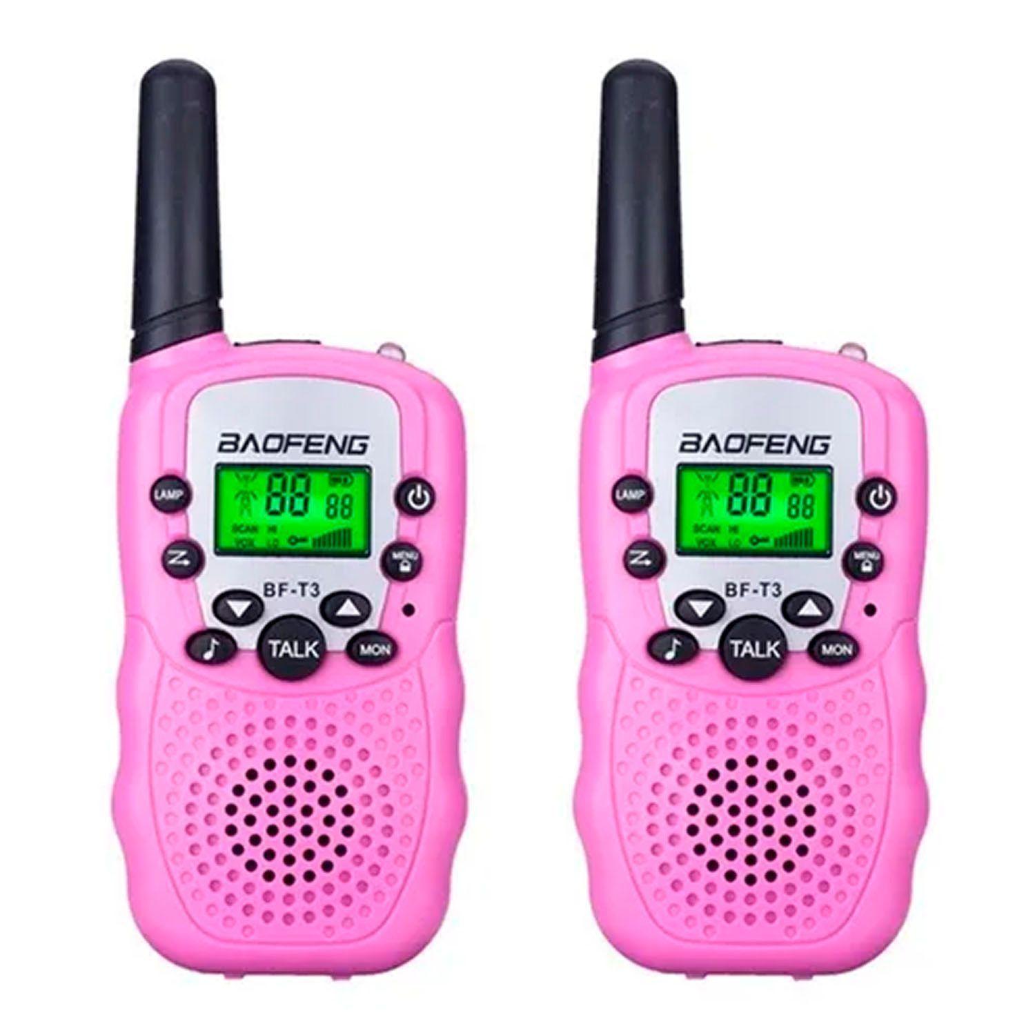 Par Mini Baofeng Bf-t3 Walkie Talkie-0