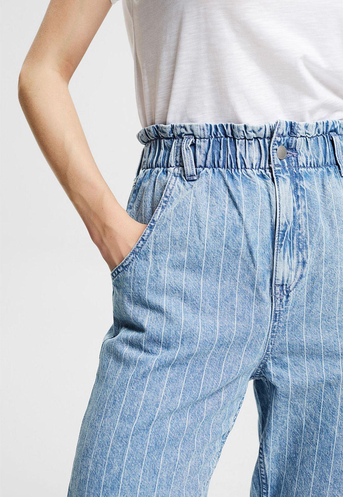 Jeans Con Raya Diplomática Esprit-2