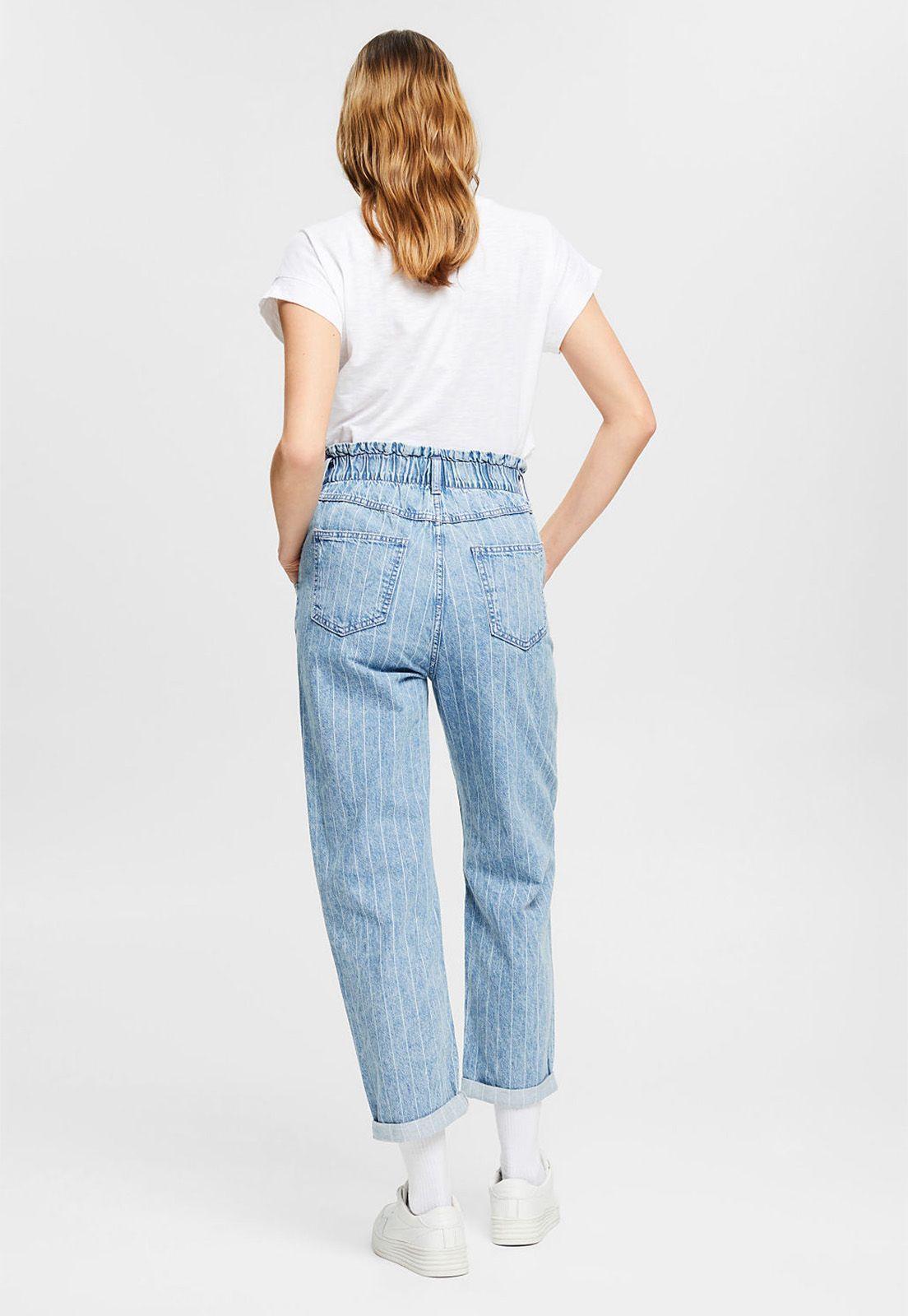Jeans Con Raya Diplomática Esprit-1