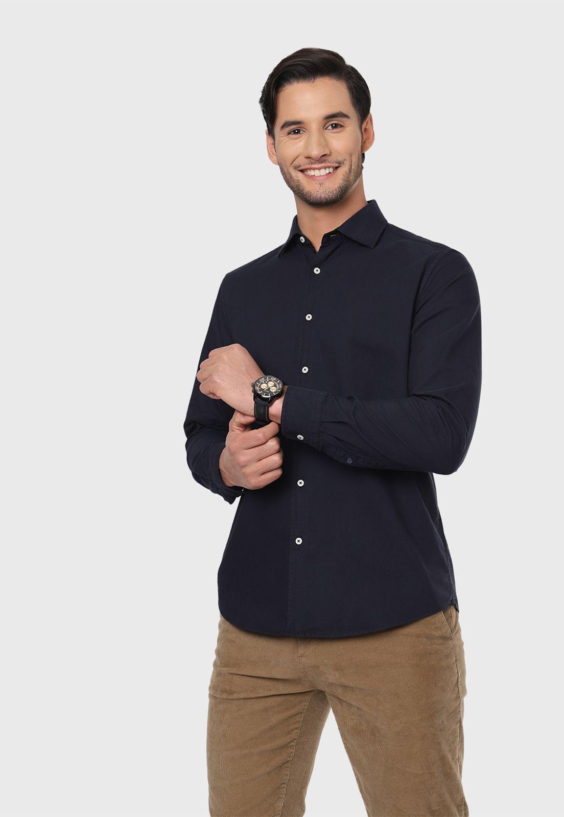 Camisa Lisa Oxford Arrow-1