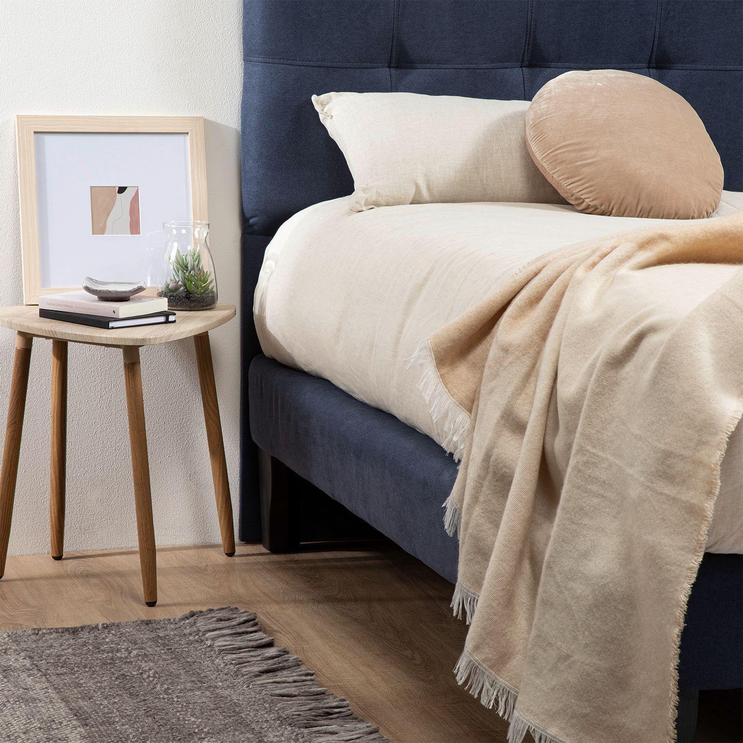 Base Cama Europea Max 1 Plaza Azul-4