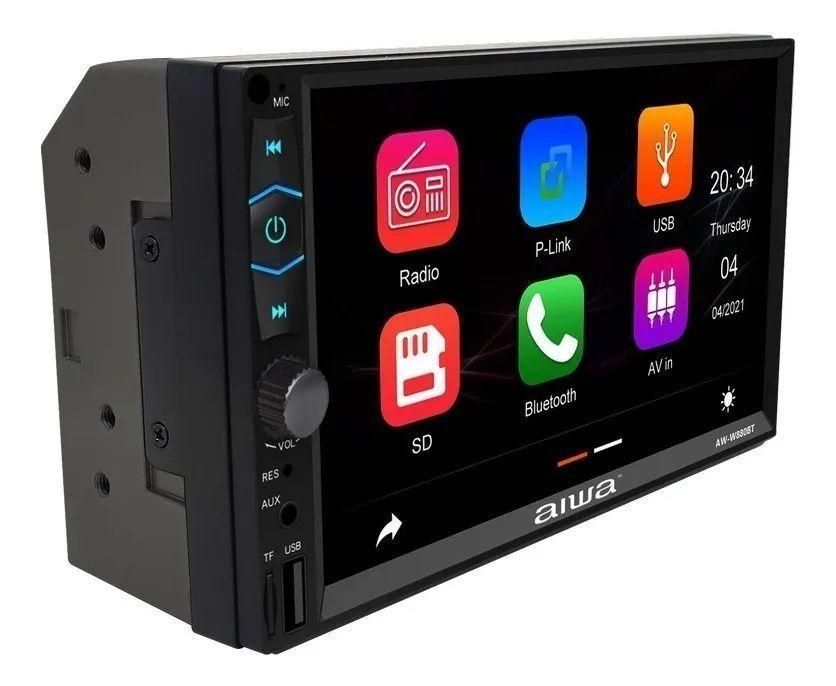 Radio Auto 2 Din Mirrorlink Touch De 7'' Aiwa W880bt-1