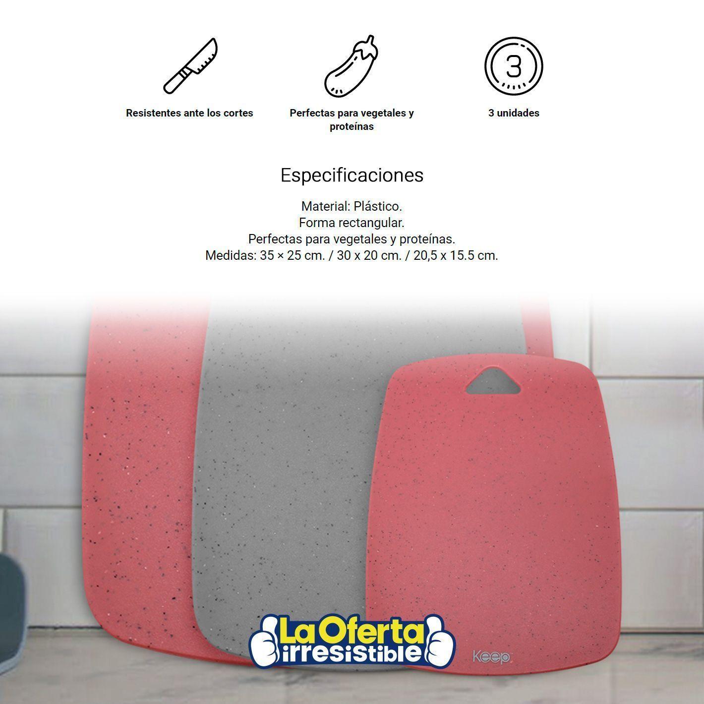 Set de 3 Tablas Keep-2