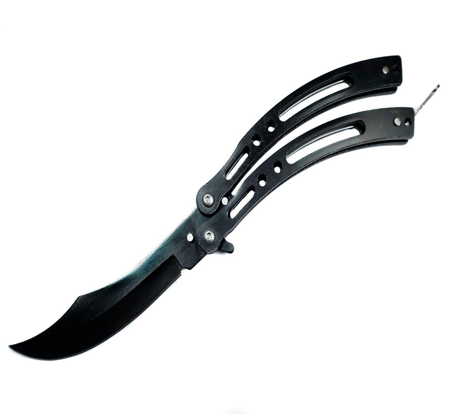 Navaja Mariposa Black Rifts 26 Cms AH33-0