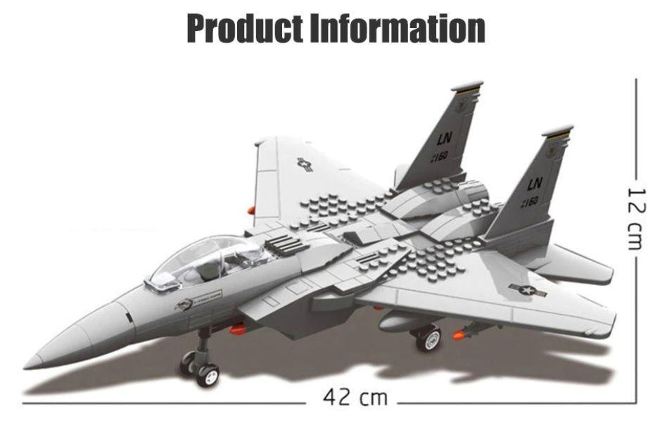 Avión de bloques F-15C Eagle US Air Force-4