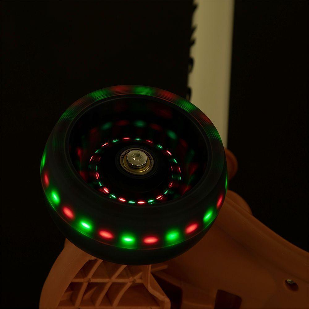 Scooter Monopatín Plegable Luz Led Niño S2 – Rosado-4