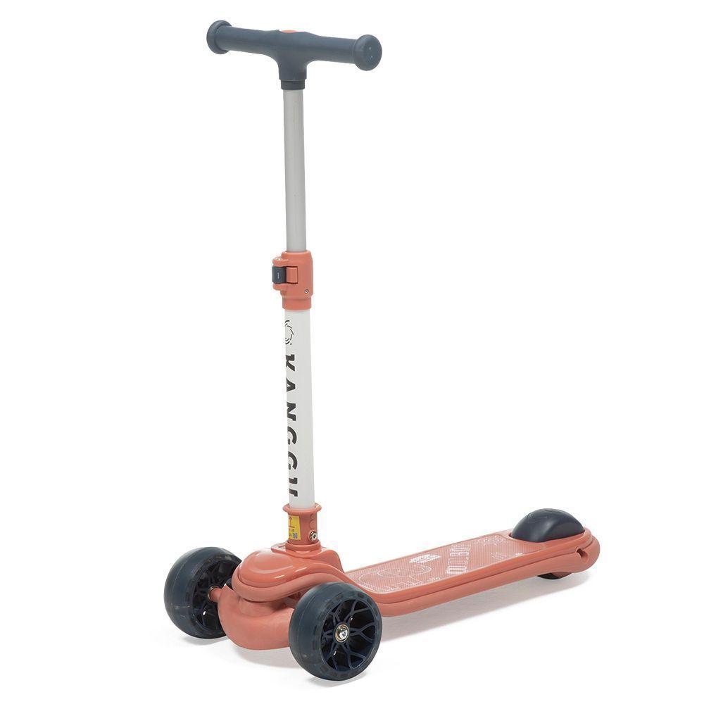 Scooter Monopatín Plegable Luz Led Niño S2 – Rosado-2