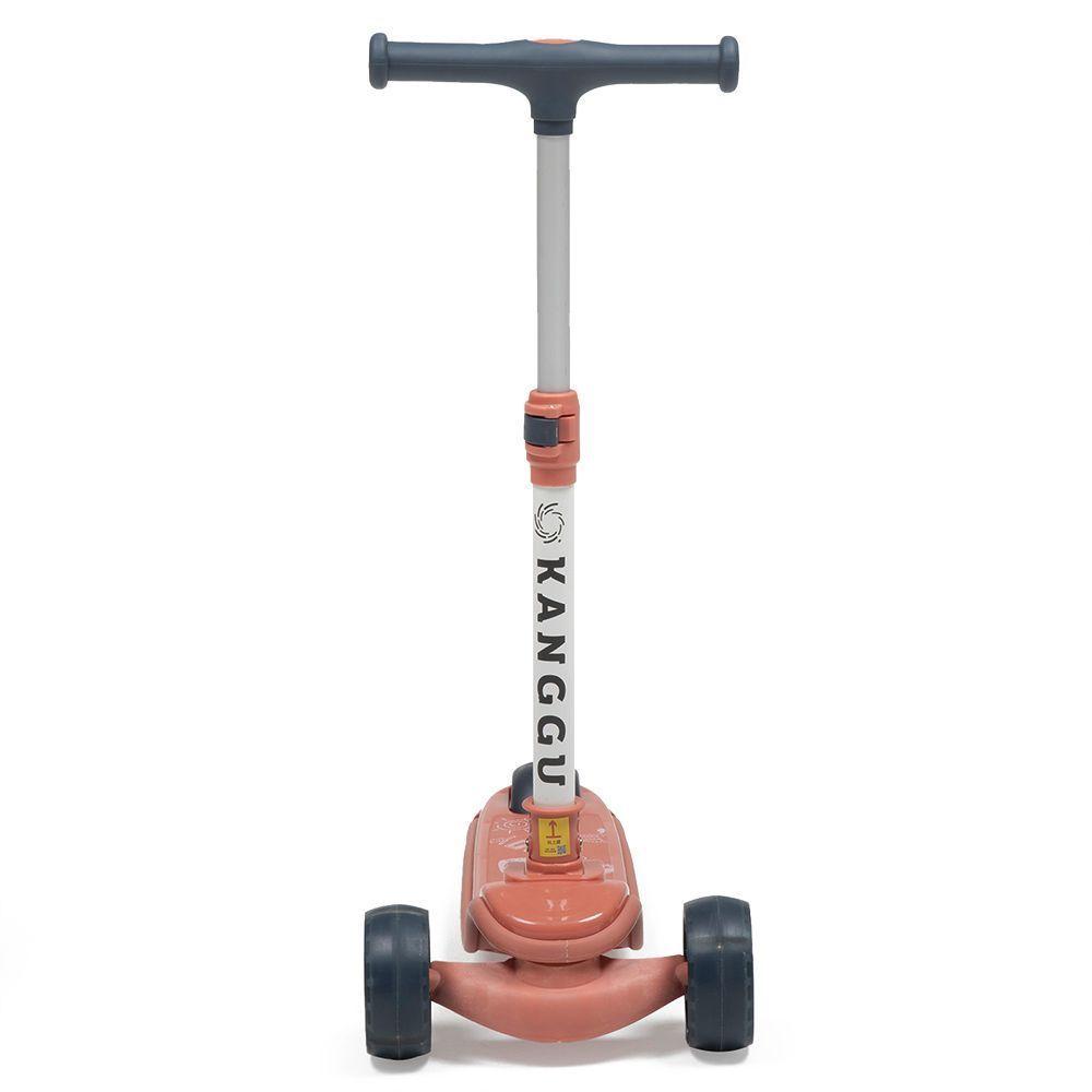 Scooter Monopatín Plegable Luz Led Niño S2 – Rosado-3