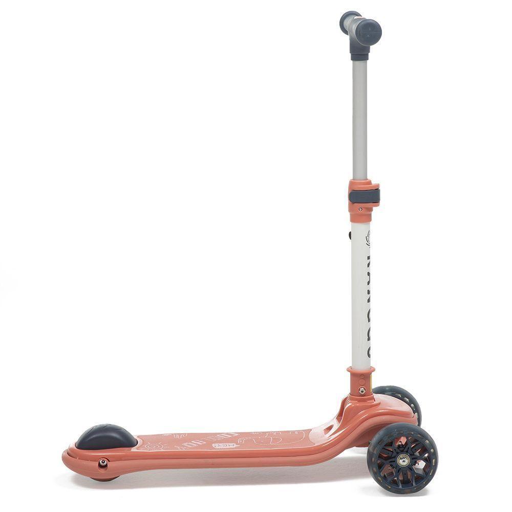 Scooter Monopatín Plegable Luz Led Niño S2 – Rosado-1