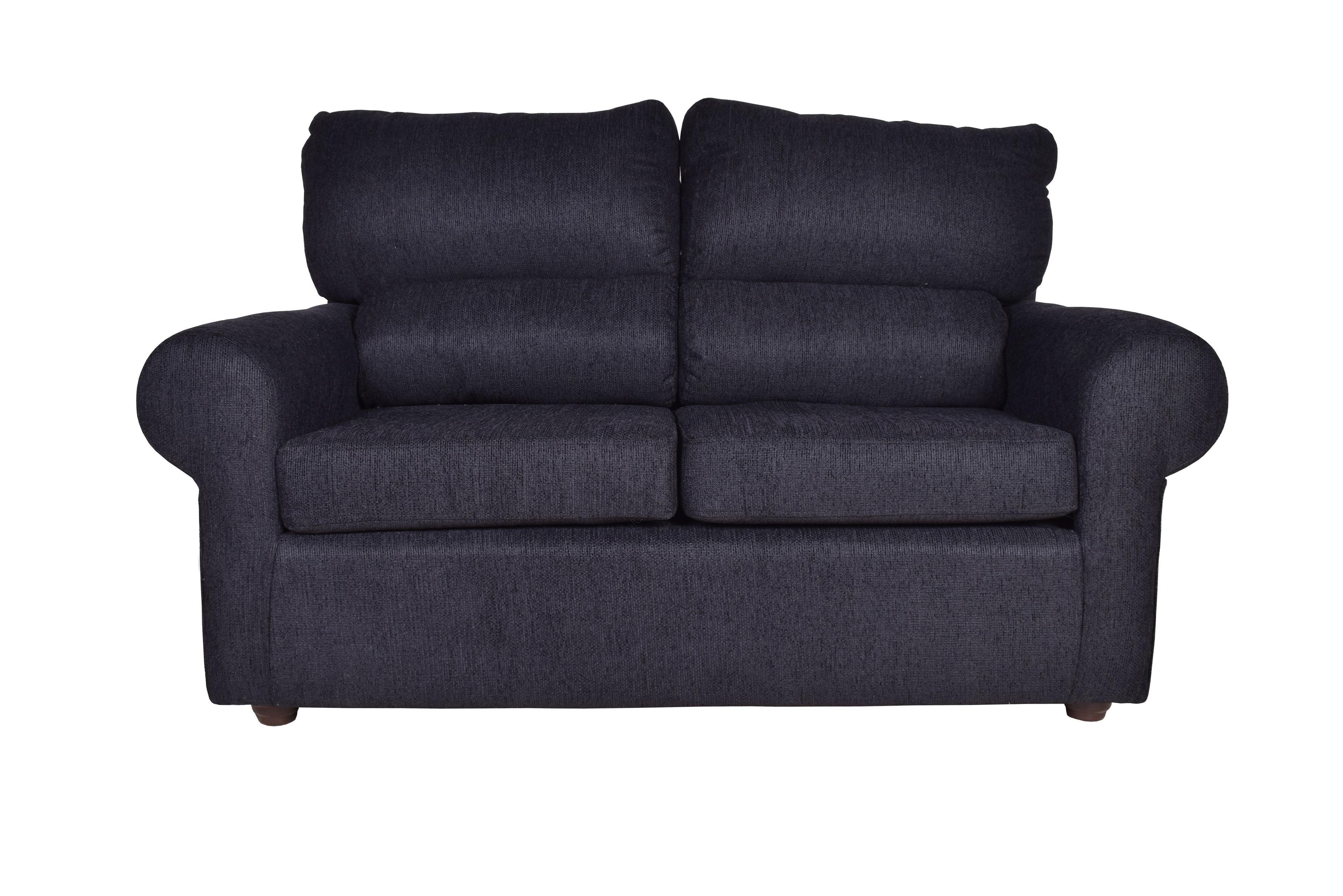 Sofá 2C Beron Chenille 160x90x100 cm Gris-0