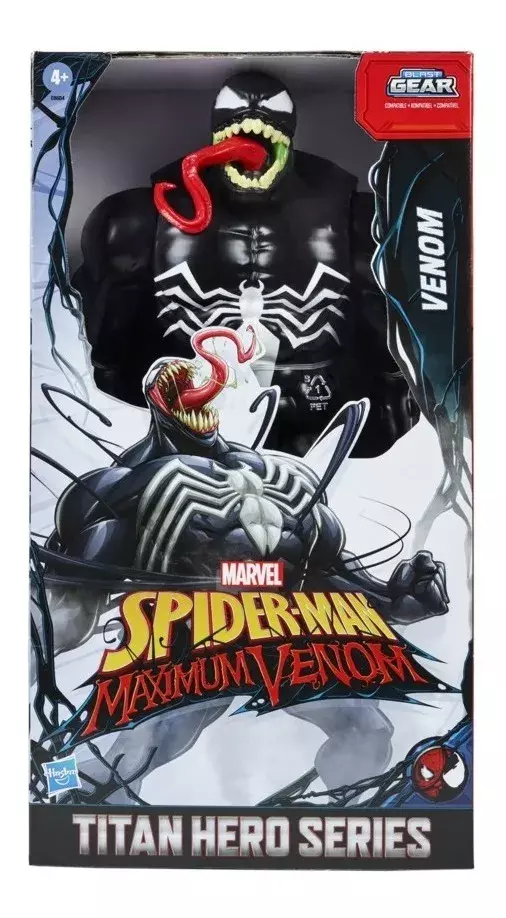 Figura Titan Hero Venom Maximum Spiderman Marvel-0