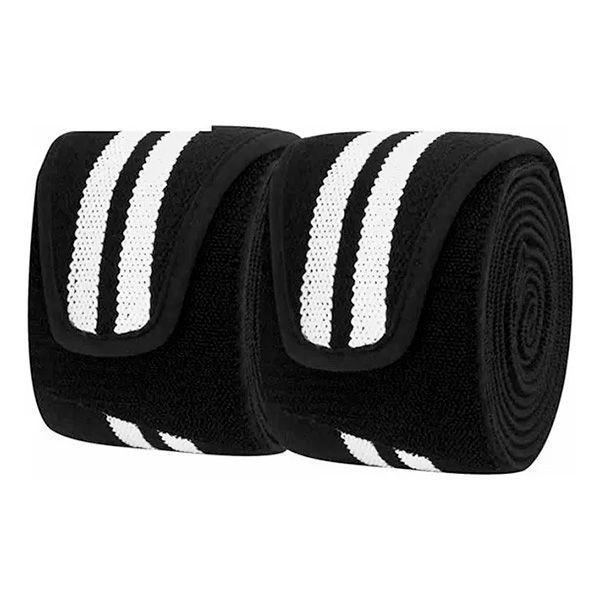 Vendas De Rodilla Par Rdx-wrap  - Negras - WAH-K2B-5