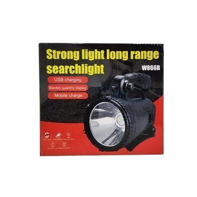 Linterna Led Recargable Reflector De Largo Alcance -3
