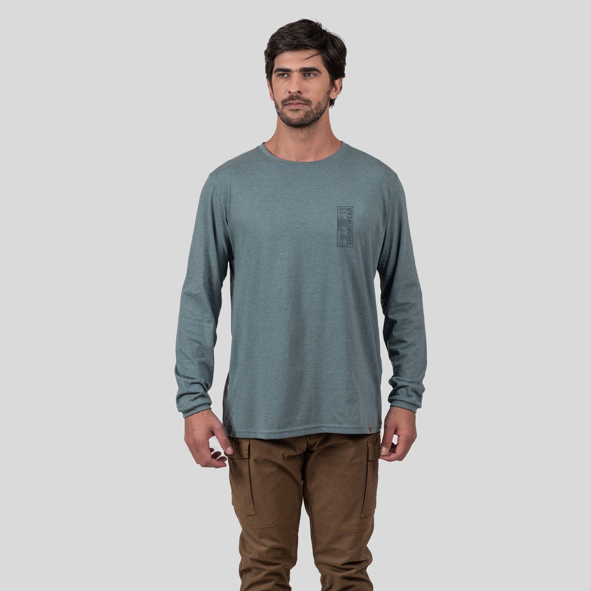 Polera Eco M-5 Hombre Indigo Gnomo-0