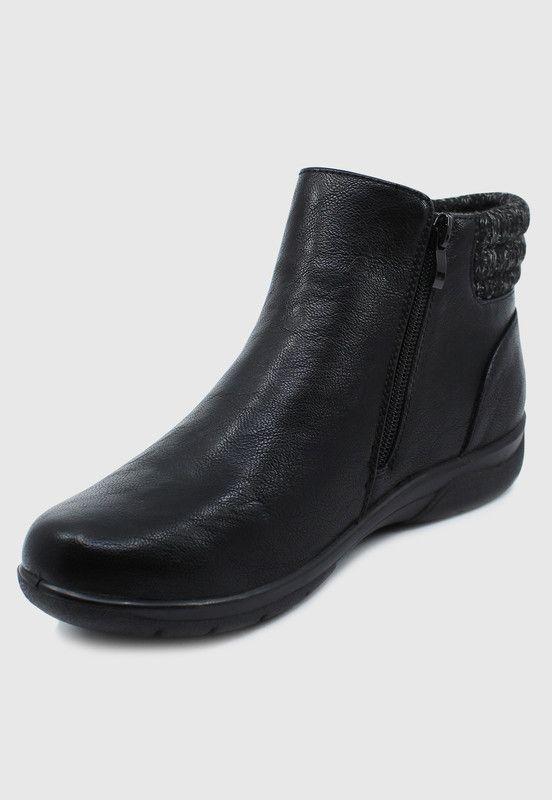 Botín mujer CH-09  negro Stylo Shoes-2