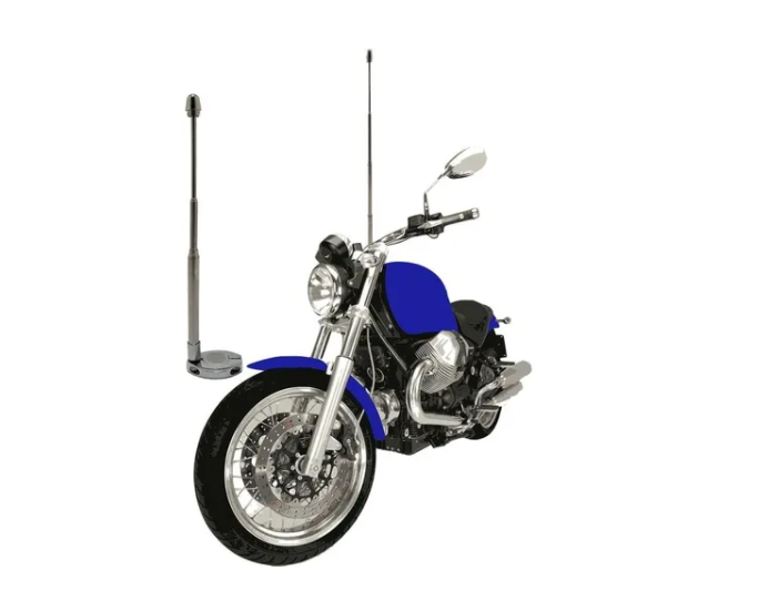 Antena De Seguridad Corta Hilo Curado Para Motos-2