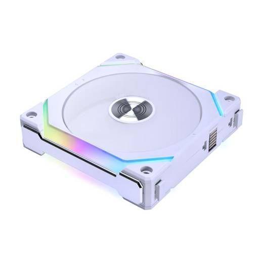 Ventilador Lian Li Uni Fan SL120 V2, RGB, 1 Unidad, Blanco-5