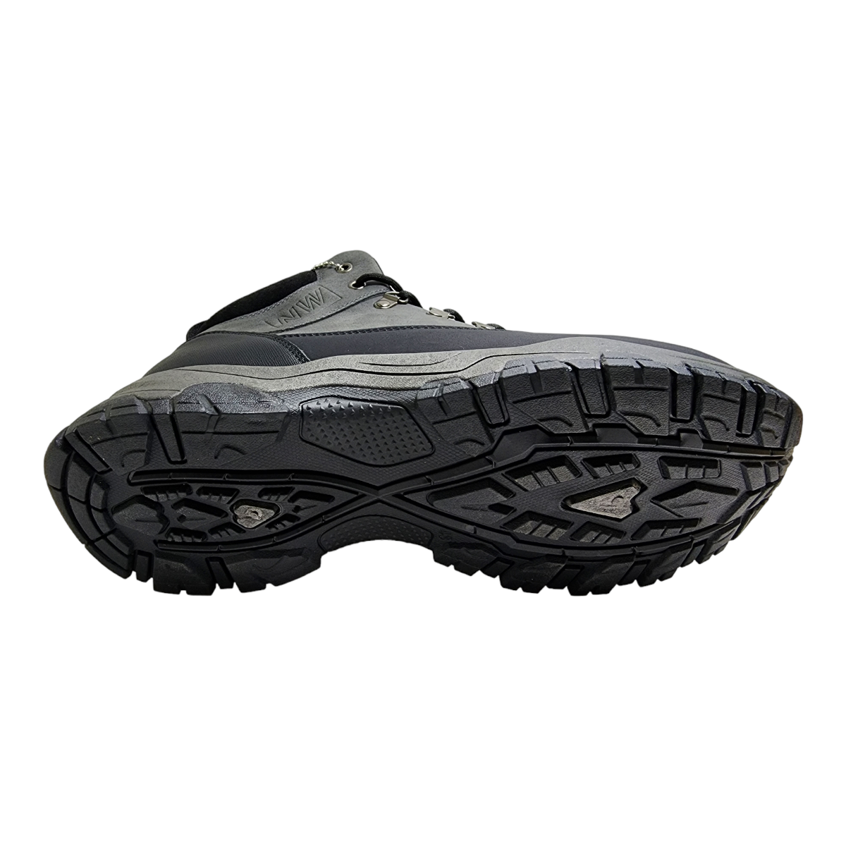 Zapatilla Hombre Gris New Walk Caña-5