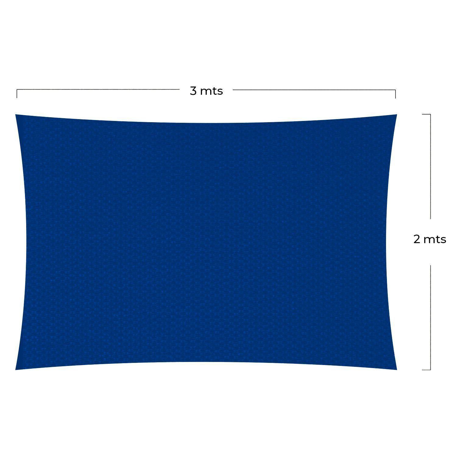 Vela Sombreadora Cielo LED, Rectangular 3x2 m.-3