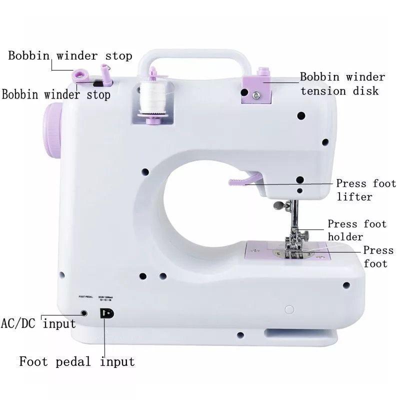Maquina de Coser Multifuncional Mini-3