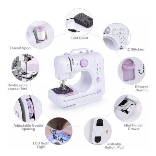Maquina de Coser Multifuncional Mini-6