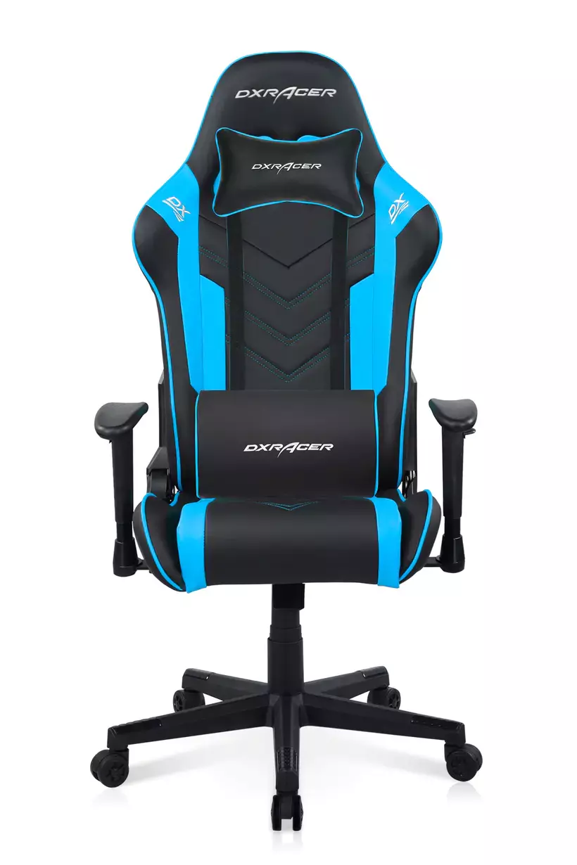 Silla Gamer Pro DXRacer F Series P132 Negro/Azul-0