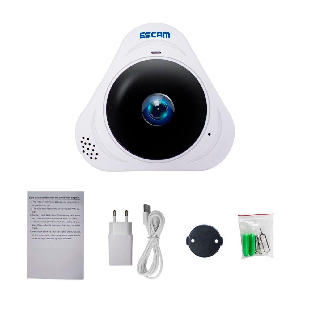 Escam Q8 Camara Ip wifi panoramica 360-3