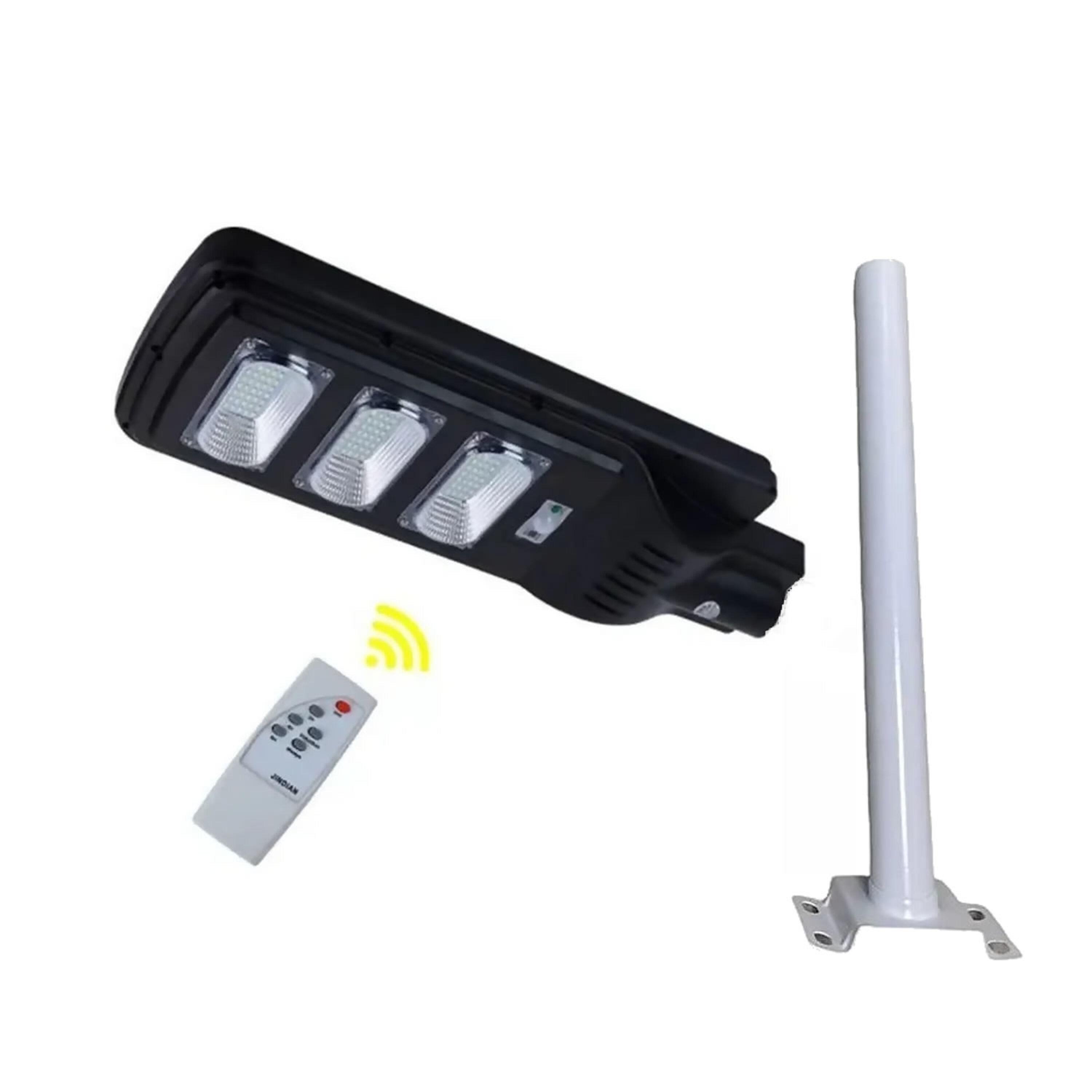 Foco Led Solar 120w C/sensor Movimiento + Soporte + Control-0