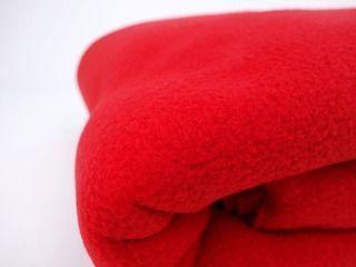 Manta De Polar Con Rojo-3