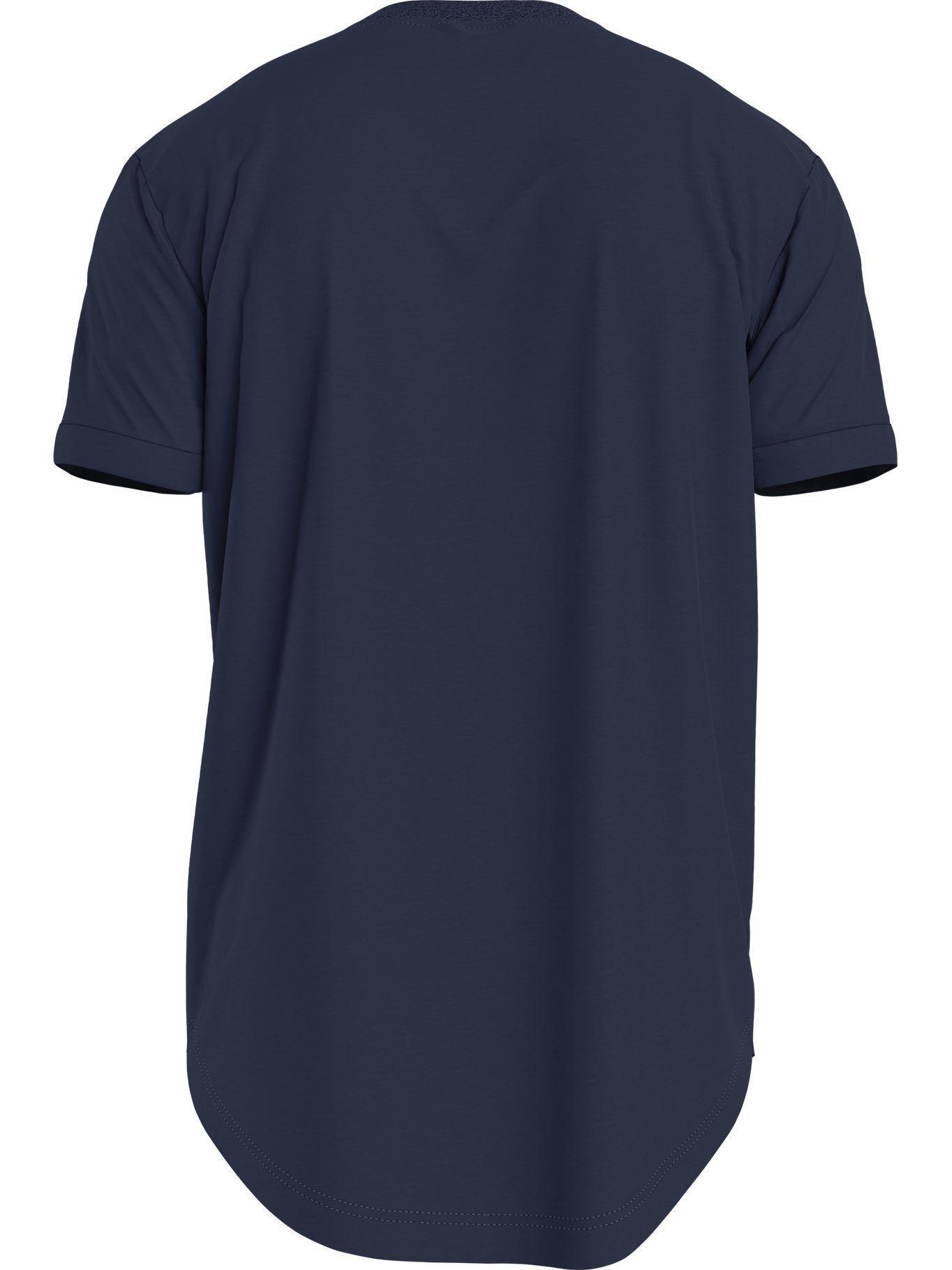 Polera Badge Turn Azul Calvin Klein-1